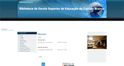 Desktop Screenshot of biblio.ese.ipcb.pt
